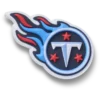 Brelocuri Jibbitz cu logo-ul echipei Tennessee Titans din NFL Brelocuri Jibbitz cu logo-ul echipei Tennessee Titans din NFL