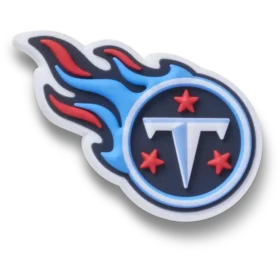Brelocuri Jibbitz cu logo-ul echipei Tennessee Titans din NFL