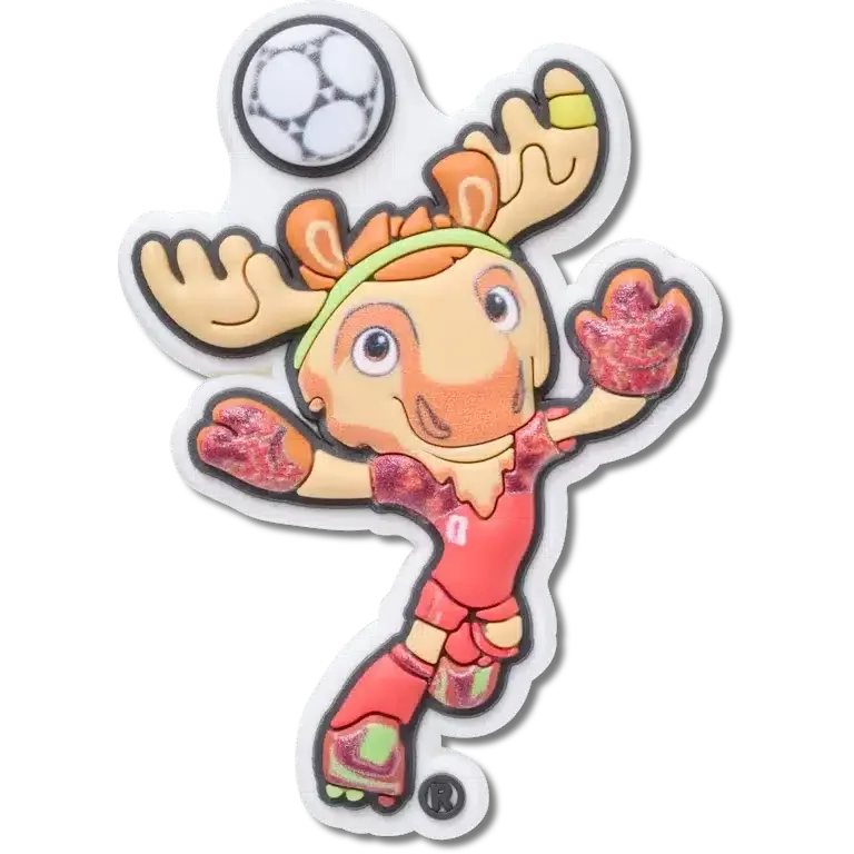 Brelocuri Jibbitz cu mascota Cupei Mondiale FIFA din Canada Brelocuri Jibbitz cu mascota Cupei Mondiale FIFA din Canada