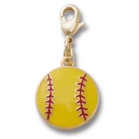 Brelocuri Jibbitz™ cu motiv de softball