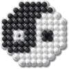 Brelocuri Jibbitz cu mărgele „Yin și Yang” Brelocuri Jibbitz cu mărgele „Yin și Yang”
