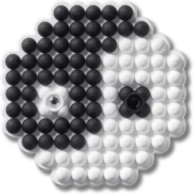 Brelocuri Jibbitz cu mărgele „Yin și Yang”