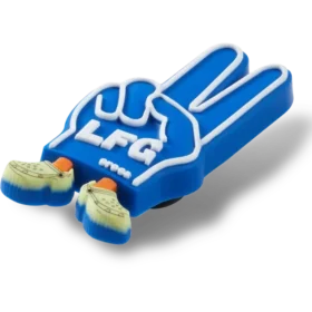 Brelocuri Jibbitz™ cu semnul păcii din spumă Lfg