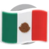Brelocuri Jibbitz™ cu steagul Mexicului