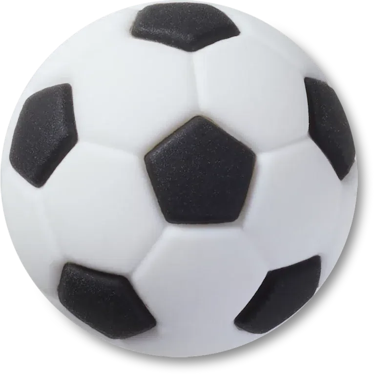 Brelocuri Jibbitz cu textură de minge de fotbal Brelocuri Jibbitz cu textură de minge de fotbal