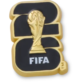 Brelocuri Jibbitz™ cu trofeul Cupei Mondiale FIFA 2026