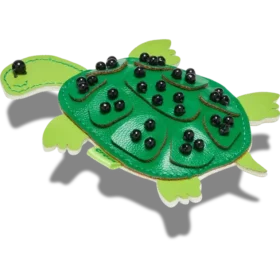 Brelocuri Jibbitz din piele „Turtle” de la Smt
