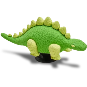 Brelocuri Jibbitz™ Dino verde 3D cu solzi