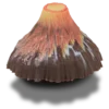 Brelocuri Jibbitz™ „Erupție vulcanică” Brelocuri Jibbitz™ „Erupție vulcanică”