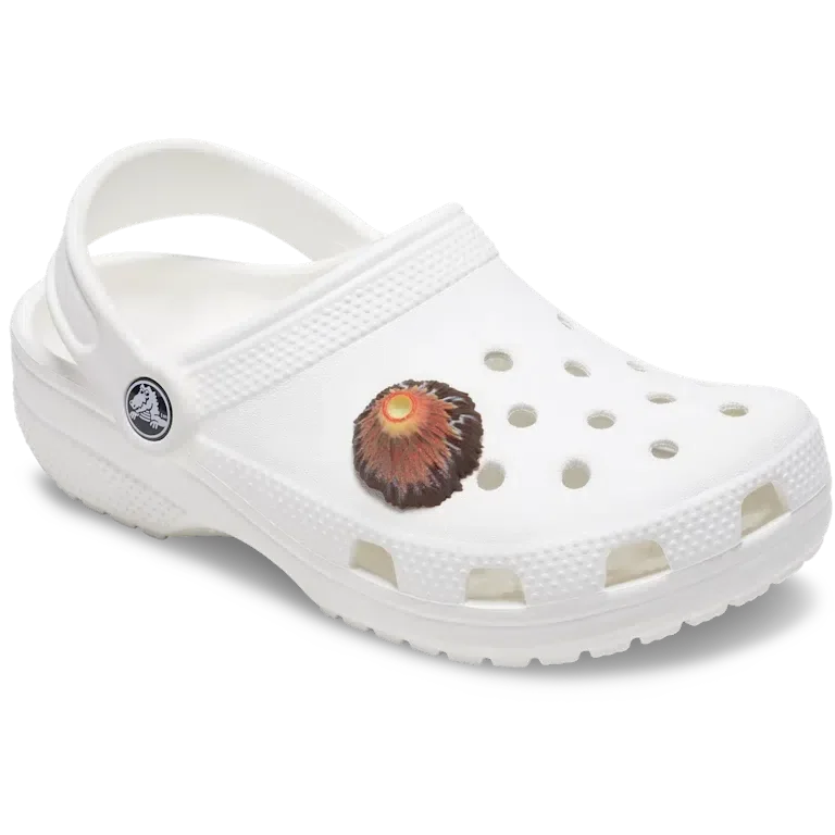 Brelocuri Jibbitz™ „Erupție vulcanică” Brelocuri Jibbitz™ „Erupție vulcanică”