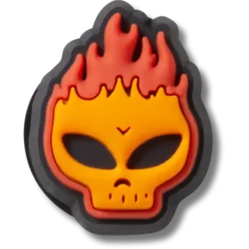 Brelocuri Jibbitz™ „Flaming Skull”