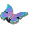 Brelocuri Jibbitz™ „Fluture irizat”