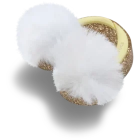 Brelocuri Jibbitz™ „Fuzzy Earmuffs”