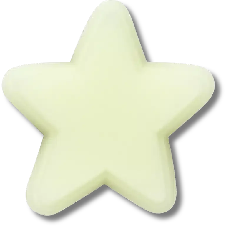 Brelocuri Jibbitz™ „Glow in the Dark Star” Brelocuri Jibbitz™ „Glow in the Dark Star”
