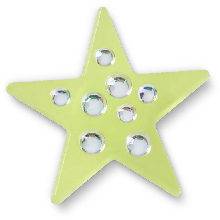 Brelocuri Jibbitz™ „Green Gem Star” Brelocuri Jibbitz™ „Green Gem Star”