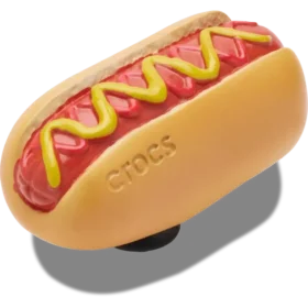 Brelocuri Jibbitz™ „Hot dog înmuiat în muștar”