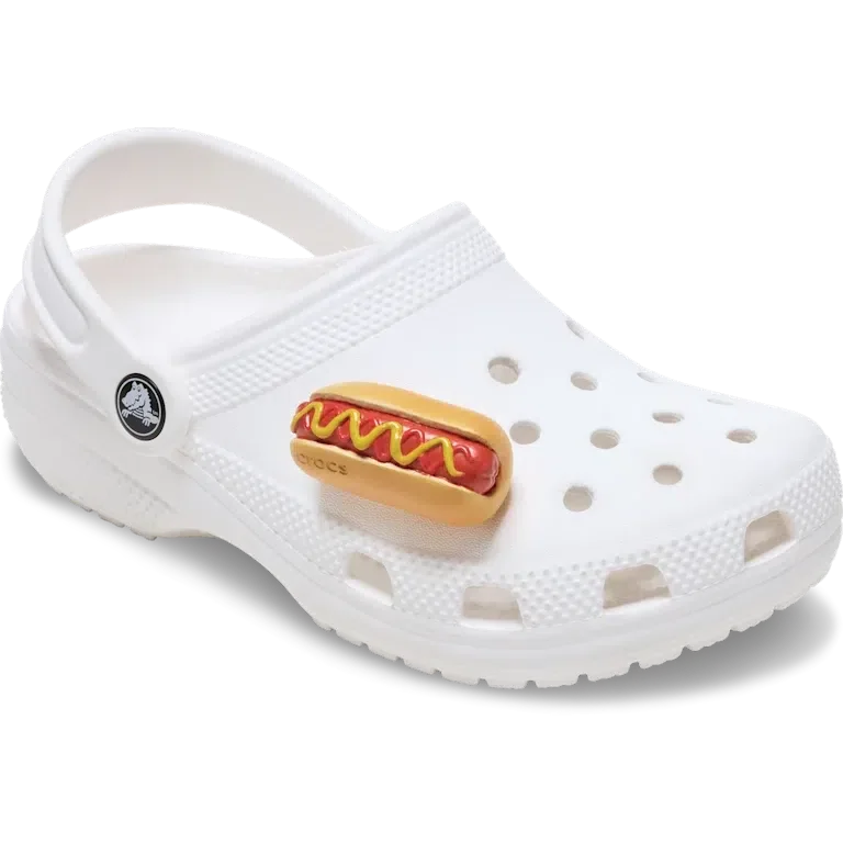 Brelocuri Jibbitz™ „Hot dog înmuiat în muștar” Brelocuri Jibbitz™ „Hot dog înmuiat în muștar”