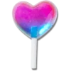 Brelocuri Jibbitz™ „Jelly Heart Lollipop” Brelocuri Jibbitz™ „Jelly Heart Lollipop”