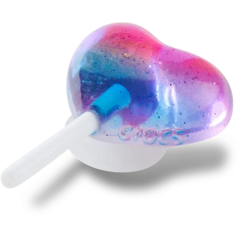 Brelocuri Jibbitz™ „Jelly Heart Lollipop” Brelocuri Jibbitz™ „Jelly Heart Lollipop”