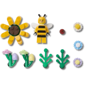 Brelocuri Jibbitz™ Lego® Botanicals, pachet de 10