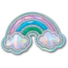 Brelocuri Jibbitz Marbled Rainbow