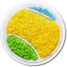 Brelocuri Jibbitz™ „Minge de tenis pufoasă”
