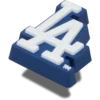 Brelocuri Jibbitz™ MLB Los Angeles Dodgers Brelocuri Jibbitz™ MLB Los Angeles Dodgers