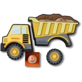 Brelocuri Jibbitz™ Myo Construction Truck (pachet de 5)