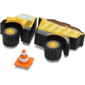 Brelocuri Jibbitz™ Myo Construction Truck (pachet de 5)