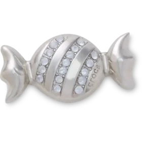 Brelocuri Jibbitz™ „Silver Smt Gem Candy Piece”