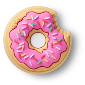 Brelocuri Jibbitz „Sprinkle Donut Bite”