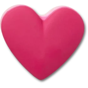 Brelocuri Jibbitz „Stacked Pink Heart”