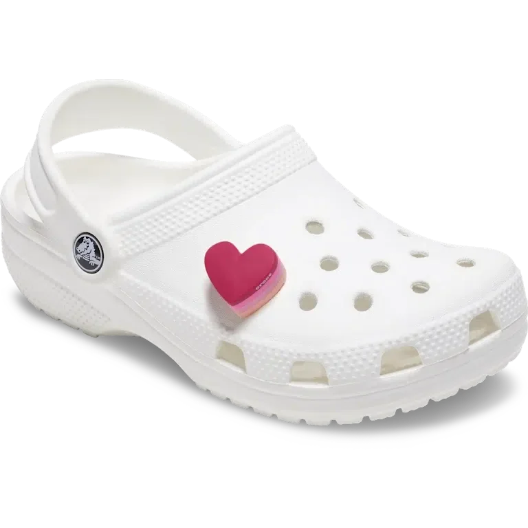 Brelocuri Jibbitz „Stacked Pink Heart” Brelocuri Jibbitz „Stacked Pink Heart”