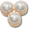 Brelocuri Jibbitz™ Triple Pearl