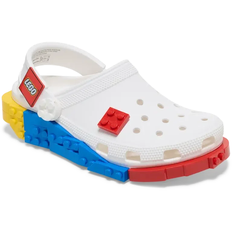 Brelocuri Lego® Jibbitz™ cu plăcuță roșie 2X2 Brelocuri Lego® Jibbitz™ cu plăcuță roșie 2X2