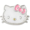 Brelocuri pentru încălțăminte Hello Kitty Glitter Cat Jibbitz Brelocuri pentru încălțăminte Hello Kitty Glitter Cat Jibbitz