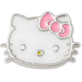 Brelocuri pentru încălțăminte Hello Kitty Glitter Cat Jibbitz