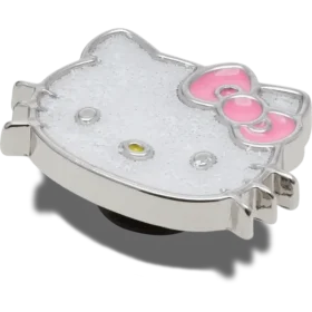 Brelocuri pentru încălțăminte Hello Kitty Glitter Cat Jibbitz