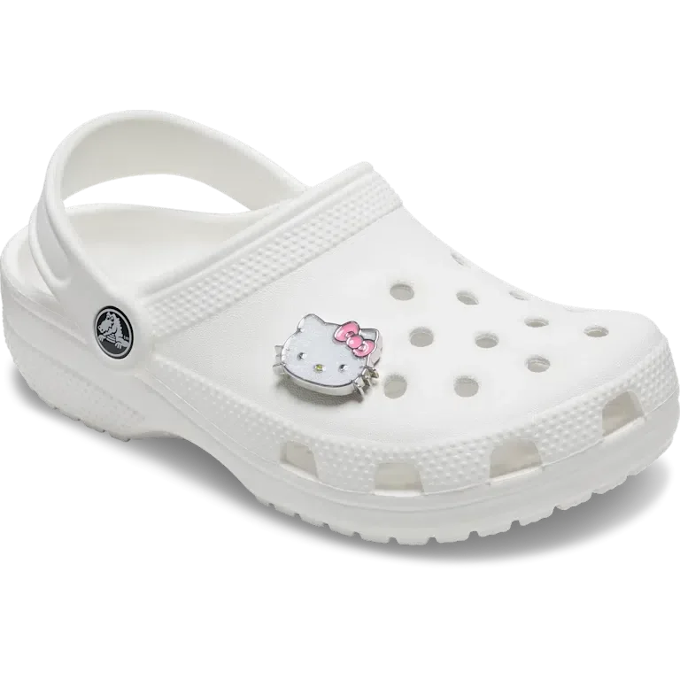 Brelocuri pentru încălțăminte Hello Kitty Glitter Cat Jibbitz Brelocuri pentru încălțăminte Hello Kitty Glitter Cat Jibbitz