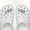 Brelocuri pentru încălțăminte Jibbitz cu cifra 0 Brelocuri pentru încălțăminte Jibbitz cu cifra 0