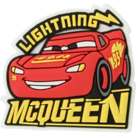 Brelocuri pentru încălțăminte Jibbitz cu Lightning McQueen din filmul „Cars”