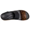 Brooklyn Low Wedge în formă de pană „Negru-maro”