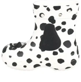 Cizme clasice I AM Dalmatian „White Black”
