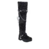 Cizme clasice Unfurgettable „Leopard”