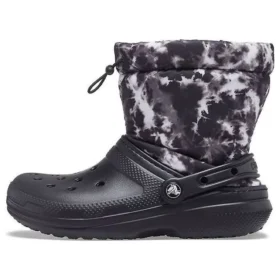 Cizme Classic Lined Neo Tie-Dye „Black White”