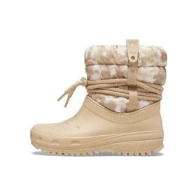 Cizme Classic Neo Puff Luxe „Beige White”