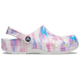 Classic Casual Unisex White Pink Blue Sandale „White Pink Blue”