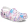 Classic Casual Unisex White Pink Blue Sandale „White Pink Blue”