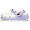 Classic Casual Unisex White Purple Sandal „White Purple”