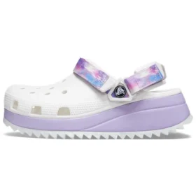 Classic Casual Unisex White Purple Sandal „White Purple”